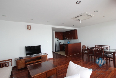03 bedroom serviced apartment for lease in West lake area, Hanoi